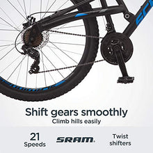 Load image into Gallery viewer, Schwinn S29 Mens Mountain Bike, 29-Inch Wheels, 18-Inch/Medium Aluminum Frame, Dual-Suspension, Mechanical Disc Brakes, Matte Black
