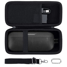 Load image into Gallery viewer, co2CREA Hard Travel Case Replacement for Bose SoundLink Flex Bluetooth Portable Speaker (Black Case)
