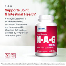 Load image into Gallery viewer, Jarrow Formulas N-A-G 700 mg - 120 Veggie Caps - N-Acetyl Glucosamine - Versatile Form of Glucosamine - Supports Joint &amp; Intestinal Health - Up to 120 Servings
