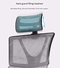 Load image into Gallery viewer, NOLOGO Ergonomic Adjustable Office Chair with Lumbar Support and Rollerblade Wheels - High Back with Breathable Mesh - Breathable Cushion - Adjustable Head &amp; Arm Rests, Seat Height - Reclines
