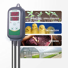 Load image into Gallery viewer, Inkbird WiFi ITC-308 Digital Temperature Controller Thermostat Remote Monitoring Controlling Home Brewing Fermentation Breeding Incubation Greenhouse
