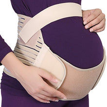 Load image into Gallery viewer, NeoTech Care Pregnancy Support Maternity Belt, Waist/Back/Abdomen Band, Belly Brace, Ivory, Size S
