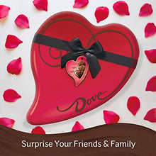Load image into Gallery viewer, DOVE Extra Large Valentine's Assorted Chocolate Candy Heart Gift Box 14.9-Ounce 40-Piece Tin
