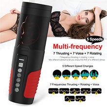 Load image into Gallery viewer, Blowjobsex Toy AutoBlòw-Jòb Adult Male Handsfree Åircraft Cup Stroker for Men Vacǔum Pǔmp Tool Device Men's Artificial 3D Realistic Electric Deep Thrusting Massage Cup Underwear Toys,Tshirt
