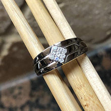 Load image into Gallery viewer, Natural Rainbow Moonstone 925 Solid Sterling Silver Men's Ring Size 8, 9, 10, 11, 12
