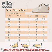 Load image into Gallery viewer, Ella Bonna Oxford Baby Boy Shoes, Soft Sole, Leather Baby Shoes, Toddler Girl Baby Walking Shoes, Newborn Infant Mini Kids Crib Baby Moccasins (Beige, US 5)
