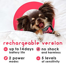 Load image into Gallery viewer, DogRook Rechargeable Dog Bark Collar - Humane, No Shock Barking Collar - w/2 Vibration &amp; Beep - Small, Medium &amp; Large Dogs Breeds Training - No Remote - 8-110 lbs
