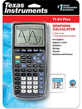 Load image into Gallery viewer, Texas Instruments TI-83 Plus Graphing Calculator
