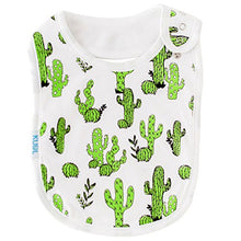 Load image into Gallery viewer, Baby Bibs Large Burpy Cloth 4 Pack Gift Set Soft Absorbent Feeding Reflux Drool Teething Bibs, Adjustable Snap Buttons, Funny Designs for Boys &amp; Girls - Desert
