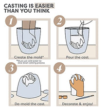 Load image into Gallery viewer, Discovering DIY Hand Casting Kit - Couples Gifts, Valentine's Day Gifts for Her or ﻿Him &amp; DIY Craft Kits for Adults - Plaster Hand Mold Kit w/Gloves, Paints &amp; Tools
