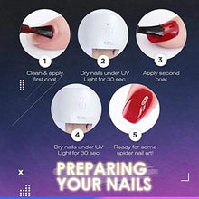 Load image into Gallery viewer, 3Pcs/Set Luminous Spider Nail Gel Set, Spider Nail Gel UV Art Drawing Color Point Line Soak Off Solid Polish Nails Gels, for Fluorescent Neon Effect/Luminous Spider Wire Drawing Nail Gel (16#)
