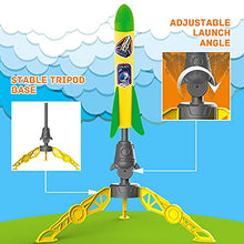 Load image into Gallery viewer, YEEBAY Rocket Air Launch Toy for Kids Age of 3, 4, 5, 6, 7, 8+ Years Old Boys, Girls, 2 Pack Stomp Launchers &amp; 8 Colorful Foam Rockets, Fun Outdoor Game, Ideal Xmas Birthday Gift

