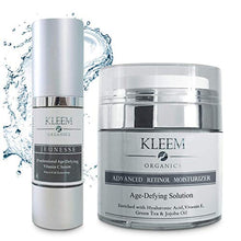 Load image into Gallery viewer, Vitamin C Serum &amp; Retinol Cream for Face Bundle - Natural &amp; Organic Anti Aging Skin Care Set for Men &amp; Women to Reduce Wrinkles and Dark Spots
