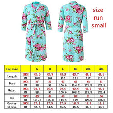 Load image into Gallery viewer, Galabloomer Maternity Robe and Baby Receiving Blanket,Matching Mommy Labor Delivery Robe and Swaddle Set Vintage Rose
