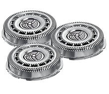 Load image into Gallery viewer, 3 PCS SH90 / 62 Replacement Heads for Philips Norelco Shaver Series 9000 Series 8950, Fits Star Wars Shaver SW9700, SW6700
