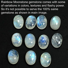 Load image into Gallery viewer, Natural Rainbow Moonstone Pendant 925 Sterling Silver Handmade Jewelry
