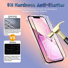 Load image into Gallery viewer, QHOHQ 3 Pack Screen Protector Designed for iPhone 13 6.1 Inch with 3 Packs Camera Lens Protector, Ultra HD Full Screen Tempered Glass, 9H Hardness, Scratch Resistant, Easy Install - Case Friendly
