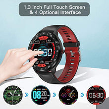 Load image into Gallery viewer, CanMixs Smart Watch for Android iOS Phones, 1.3" Touch Screen Bluetooth Fitness Tracker Watches for Men Women, IP67 Waterproof Activity Tracker with Heart Rate Monitor Sleep Compatible Samsung iPhone
