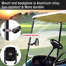 Load image into Gallery viewer, Roykaw Golf Cart Phone Mount Holder for iPhone/Galaxy/Google Pixel &amp; GPS SkyCaddie SX400, SX500 - Upgrade One-Handed Pick and Place, Won't Fall Out
