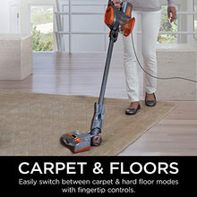 Load image into Gallery viewer, Shark Rocket Corded Bagless Stick Vacuum for Carpet and Hard Floor Cleaning with Swivel Steering (HV302), Gray/Orange
