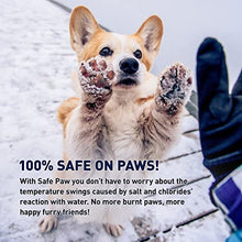 Load image into Gallery viewer, Safe Paw, Dog/Child/Plant Pet Safe Ice Melt with Traction Agent, 8lb, 100% Salt-Free/Chloride-Free, Non-Toxic, Vet Approved, No Concrete Damage, Fast Acting, Lasts 3X Longer
