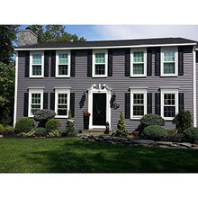 Load image into Gallery viewer, Ekena Millwork LP2S12X03500BL Lifetime Vinyl Standard Shutter (Per Pair), 12"W x 35"H, Black
