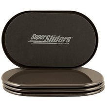 Load image into Gallery viewer, SuperSliders 4724095N Reusable XL Heavy Furniture Movers for Carpet- Quickly and Easily Move Any Item, 9-1/2" x 5-3/4" Brown (4 Pack)
