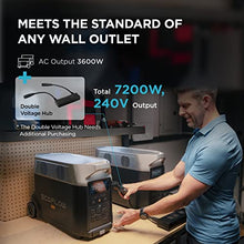 Load image into Gallery viewer, EF ECOFLOW DELTA Pro Portable Home Battery, Expandable Portable Power Station, 3.6kWh-25kWh, Huge 3600W AC Output, Solar Generator (Solar Panel Not Included) For Home Backup, Travel, Outdoor Camping

