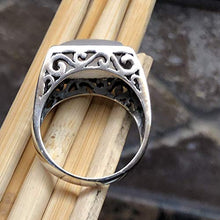 Load image into Gallery viewer, Natural Rainbow Moonstone 925 Solid Sterling Silver Men's Ring Size 8, 9, 10, 12, 13
