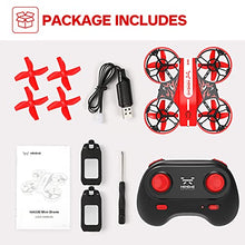 Load image into Gallery viewer, NEHEME NH330 Mini Drones for Kids Beginners Adults, RC Small Helicopter Quadcopter with Headless Mode, Auto Hovering, Throw to Go, 3D Flip and 2 Batteries, Indoor Flying Toys/Gift for Boys Girls
