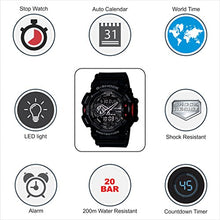 Load image into Gallery viewer, Casio G-Shock GA-400-1B Multi-Dimensional Analog Digital Watch
