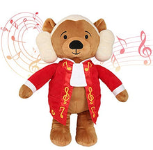 Load image into Gallery viewer, Vosego Amadeus Mozart Virtuoso Bear | 40 mins Classical Music for Babies | 15″ Award Winning Musical Soft Toy | Educational Toy for Infants Kids Adults
