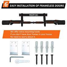 Load image into Gallery viewer, Doorway Pull Up Bar with Ergonomic Grip, Exercise Equipment Body Gym System No Screws Trainer, Multi-Grip Chin Up Bar &amp; Exercise Bar &amp; Home Workout
