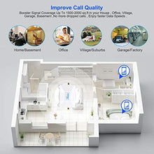 Load image into Gallery viewer, AT&amp;T Cell Phone Signal Booster Cricket T-Mobile Cell Booster ATT Booster 4G LTE Band 12/17 700mhz Cell Phone Booster Repeater Home ATT Cell Signal Booster Amplifier Yagi Antenna Kit Boosts Data/Calls

