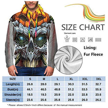 Load image into Gallery viewer, Men &amp; Boys Hoodie for Cycling Fishing Sports - Horror Skull Evil Pumpkin 3D Printed Slim Fit Pullover Sweatshirt Drawstring Novelty Tunic Top Blouse
