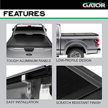 Load image into Gallery viewer, Gator EFX Hard Tri-Fold Truck Bed Tonneau Cover | GC24019 | fits 2015-2020 Ford F-150 5' 5" Bed | MADE IN THE USA
