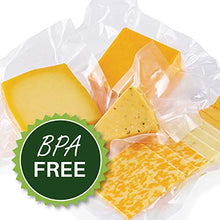 Load image into Gallery viewer, SALE! Two 8"X50' Rolls of FoodVacBags 4 mil Commercial Grade Vacuum Sealer Bags - Make Your Own Size Bag! - for Foodsaver, Seal-A-Meal, plus other machines
