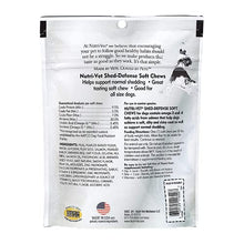 Load image into Gallery viewer, Nutri-Vet Shed Defense Soft Chews for Dogs | Supports Normal Shedding and Healthy Coat | 60 Soft Chews
