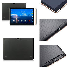 Load image into Gallery viewer, Android Tablet 10 inch with Sim Card Slot Unlocked - YELLYOUTH 10.1" Octa Core 4GB RAM 64GB ROM Tablets with WiFi Bluetooth GPS and Dual Cameras 3G GSM Phablet - Black
