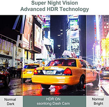 Load image into Gallery viewer, Dash Cam Front and Rear, Dash Camera for Cars 1080P Full HD Dual Dash Cam 3" IPS Screen in Car Camera Front and Rear Night Vision,170°Wide Angle Motion Detection Parking Monitor G-Sensor(with SD Card)
