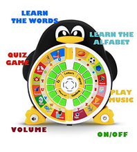 Load image into Gallery viewer, Boxiki kids Penguin Power ABC Learning Educational Toy Learning Game Center Boosts Core Pre-Kindergarten Subject Comprehension – ABCs, Words, Spelling, Shapes, “Where is?” &amp; Songs
