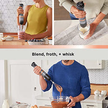 Load image into Gallery viewer, BLACK+DECKER kitchen wand Cordless Immersion Hand Blender, 3in1 Kitchen Multi-tool, Grey (BCKM1013KS01)
