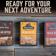 Load image into Gallery viewer, Bear Bites, Protein Graham Crackers Variety Pack: Honey, Chocolate &amp; Cinnamon Snacks
