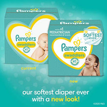 Load image into Gallery viewer, Diapers Newborn/Size 0 (< 10 lb), 84 Count - Pampers Swaddlers Disposable Baby Diapers, Super Pack (Packaging May Vary)
