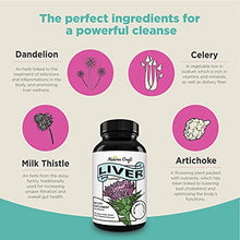 Load image into Gallery viewer, Bundle of Liver Support Supplement &amp; Probiotic Colon Body Cleanse &amp; Detox Supplement - Perfect for Both Men &amp; Women - Improves Gut Health &amp; Boosts Immunity - Milk Thistle, Artichoke - 60 Capsules
