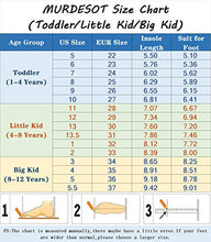 Load image into Gallery viewer, MURDESOT Kids Shoes Toddler Boys Girls Athletic Running Sports Strap Sneakers for Toddler/Little Kid/Big Kid 13.5 Grey
