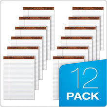 Load image into Gallery viewer, TOPS The Legal Pad Writing Pads, 8-1/2 x 11-3/4, Legal Rule, 50 Sheets, 12 Pack (7533)
