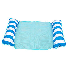 Load image into Gallery viewer, Aqua Leisure Monterey Hammock 4-in-1 Multi Purpose Inflatable Pool Float with Hammock, Lounge Chair, Drifter and Exercise Saddle, Blue (2 Pack)
