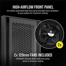 Load image into Gallery viewer, Corsair 5000D Airflow Tempered Glass Mid-Tower ATX PC Case - Black
