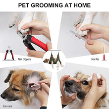 Load image into Gallery viewer, PETNANNY Dog Grooming Hammock Harness: Cat Dog Grooming Sling for Pet Small Dog Nail Trimming Clipping Hammock with Nail Clippers/File/Trimmer(Large)
